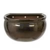 Woodlodge 26cm Bronze Glazed Blossom Wall Pot -Gardenia Shop 30190415