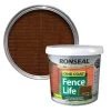 Ronseal 5 Litre Medium Oak Fence Life Paint -Gardenia Shop 5010214876228