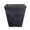 Stewarts Granite Piazza Square Plastic Planter -Gardenia Shop 5011431041390