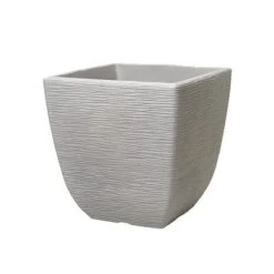 Stewarts 38cm Grey Square CotswoldPlanter