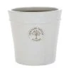 Woodlodge 33cm White / Cream Glazed Heritage Pot -Gardenia Shop 5021346424997 db290cb3 258c 4182 80cc 430e738ca647