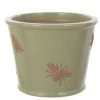 Woodlodge 31cm Glazed Green Bee Pot -Gardenia Shop 5021346434637