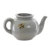 Woodlodge 15CM Grey Teapot Wall Planter 1 Woodlodge 15CM Grey Teapot Wall Planter -Gardenia Shop 5021346441505