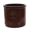 Woodlodge 30cm Glazed Red Heritage Cylinder Pot -Gardenia Shop 5021346501629