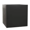 Woodlodge 42cm Black Polylite Cube Planter -Gardenia Shop 5021346503951