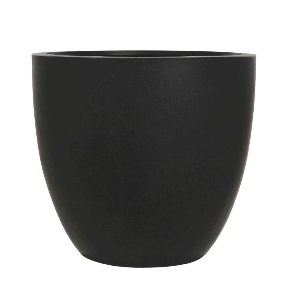Woodlodge 52cm Black Polylite Egg Planter 3 Woodlodge 52cm Black Polylite Egg Planter