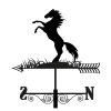 Primus Metal Rearing Horse Silhouette Weathervane -Gardenia Shop 5023353266003 5f3cbd92 f75b 4ce5 92d8 6d6a6880993b