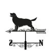 Primus Metal Golden Retriever Silhouette Weathervane