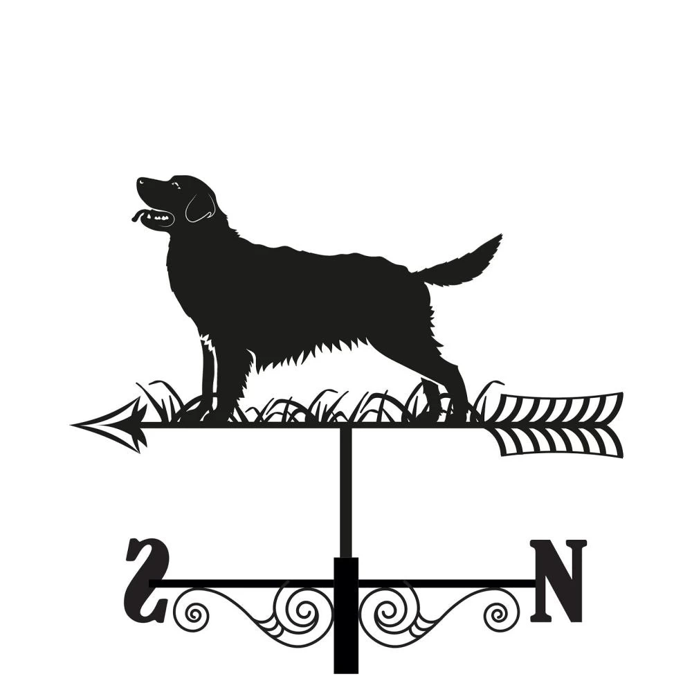 Primus Metal Golden Retriever Silhouette Weathervane 3 Primus Metal Golden Retriever Silhouette Weathervane