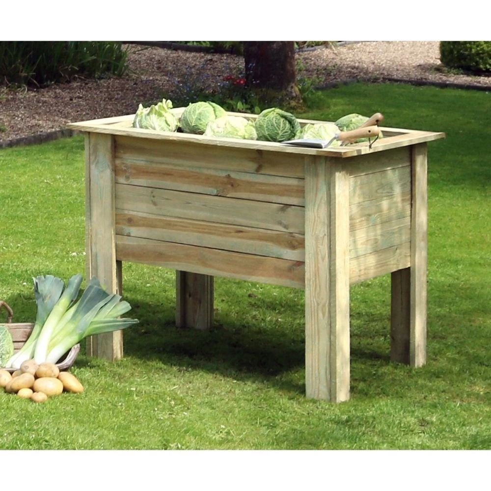 Zest 4 Leisure 1m Deep Root Wooden Planter 4 Zest 4 Leisure 1m Deep Root Wooden Planter - Image 2