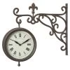 Outside In 35cm Marylebone Double-Sided Station Clock & Thermometer -Gardenia Shop 5050642006309 8358b9e6 48d5 4688 8332 c531d4703506