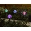 Smart Solar 35cm Crackle Globe Colour Changing Stake Lights (5 Pack) -Gardenia Shop 5050642008471 17f886eb dbbe 4a95 85ae 928a5eba4cde