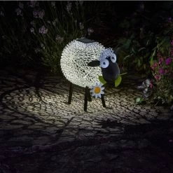 Smart Solar 26cm Dolly Sheep Silhouette -Gardenia Shop 5050642012089 4