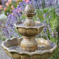 Smart Solar 98cm 3-Tier Kingsbury Solar Water Feature -Gardenia Shop 5050642013253 3