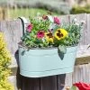 Smart Garden 30cm (12") Sage Fence & Balcony Hanging Planter -Gardenia Shop 5050642049757