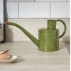 Smart Garden 1 Litre Sage Green Home & Balcony Steel Watering Can -Gardenia Shop 5050642059732