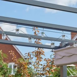 Smart Solar 10 Firefly LED Opal Jar String Lights -Gardenia Shop 5050642067638 4