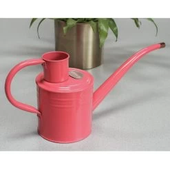 Smart Garden 1 Litre Coral Pink Home & Balcony Steel Watering Can -Gardenia Shop 5050642069946 3