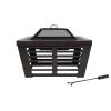 La Hacienda 75cm Elda Square Firepit