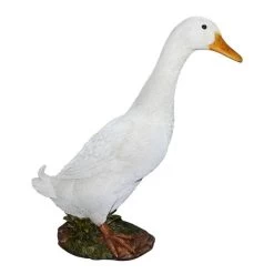 Vivid Arts 32cm White Standing Duck - XRL-WSDK-B