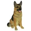 Vivid Arts 55cm Sitting Alsatian Dog - XRL-GSHE-A -Gardenia Shop 5055195022479