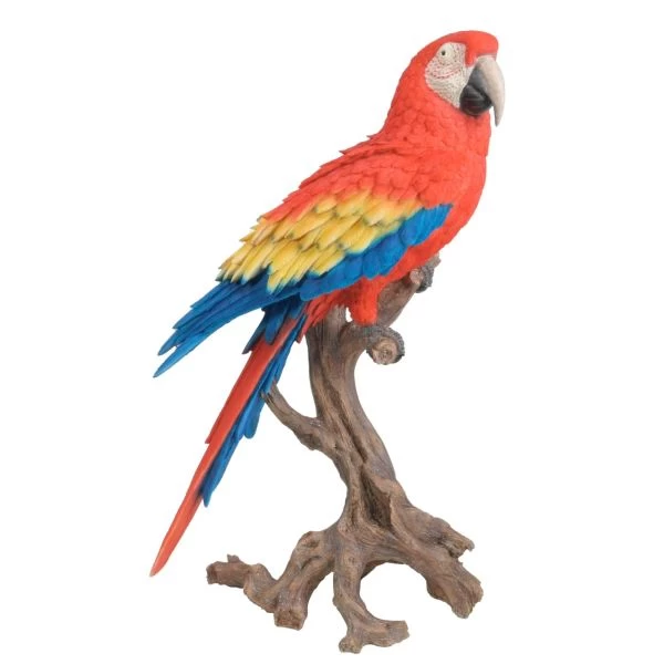 Vivid Arts 68cm Red Macaw Perched - XRL-MCW5-A 3 Vivid Arts 68cm Red Macaw Perched - XRL-MCW5-A