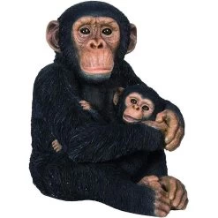 Vivid Arts 36cm Mother And Baby Chimp - XRL-CHM8-B