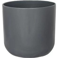 Ivyline 26cm Charcoal Lisbon Planter