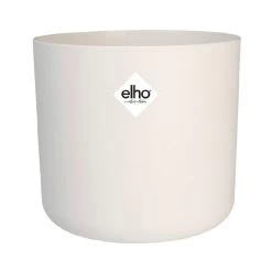 Elho 25cm White B.For Soft Round Pot -Gardenia Shop 8711904229610 2