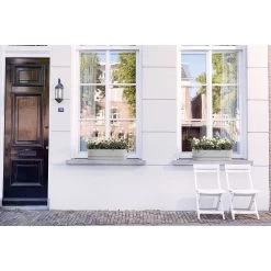 Elho 50cm Living Concrete Greenvillle Long Trough Planter -Gardenia Shop 8711904358440 5