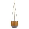Edelman 13.5cm Ochre Resa Hanging Houseplant Pot -Gardenia Shop 8718861769548