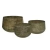 Decoris 26cm Zinc Dessert Pattern Planter 1 Decoris 26cm Zinc Dessert Pattern Planter -Gardenia Shop 8719152503131