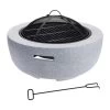 Koopman 60cm Grey Firebowl With BBQ Rack 1 Koopman 60cm Grey Firebowl With BBQ Rack -Gardenia Shop 8719987388828 09e81213 faf9 41bd ad02 cdcbb6e4e9c4