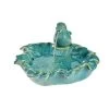 Lumineo 40cm Ceramic Bird Basin Water Fountain -Gardenia Shop 8720093393279