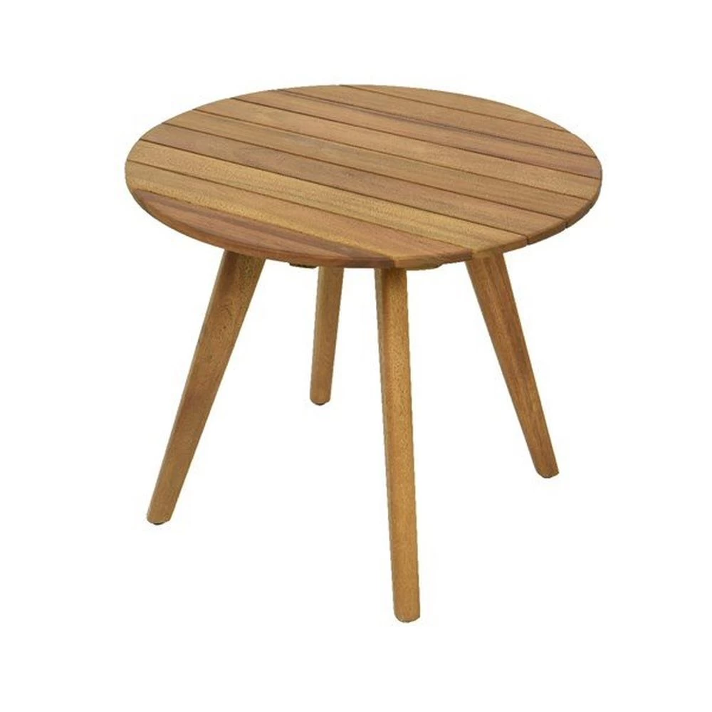 Decoris 55cm Acacia Seville Outdoor Wooden Side Table 3 Decoris 55cm Acacia Seville Outdoor Wooden Side Table